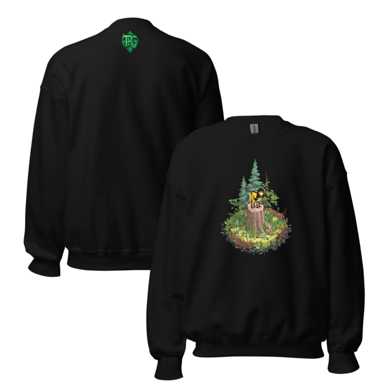 Cutaway Pluckle Unisex Crewneck Heavy Blend Sweatshirt