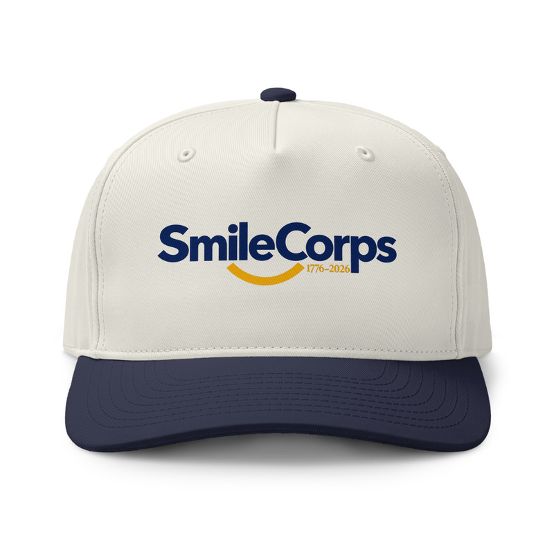 SmileCorps™ Founder Edition Two-Tone Cap | 1776–2026