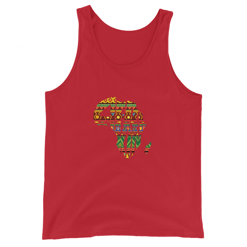 Afrikin Ankara Unisex Tank Top