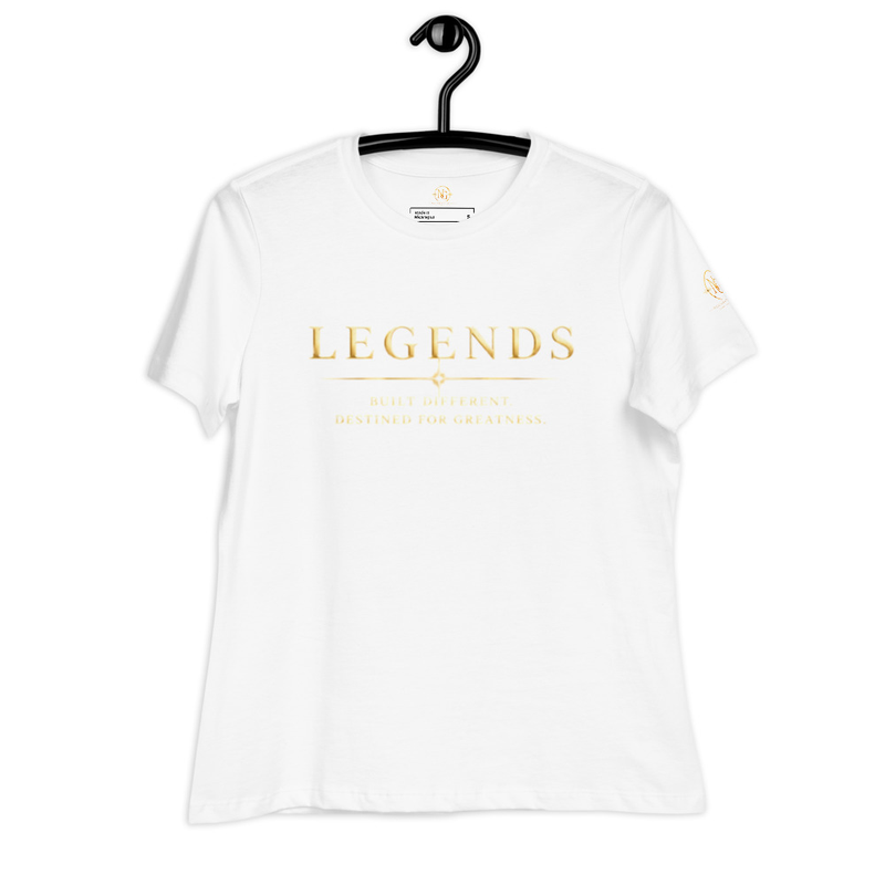 Legends (Women's Relaxed T-Shirt) – S, White