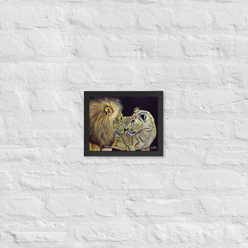 Love Story Framed Poster – Image 1
