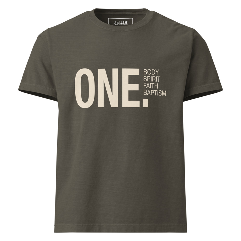 ONE. Unisex oversized t-shirt