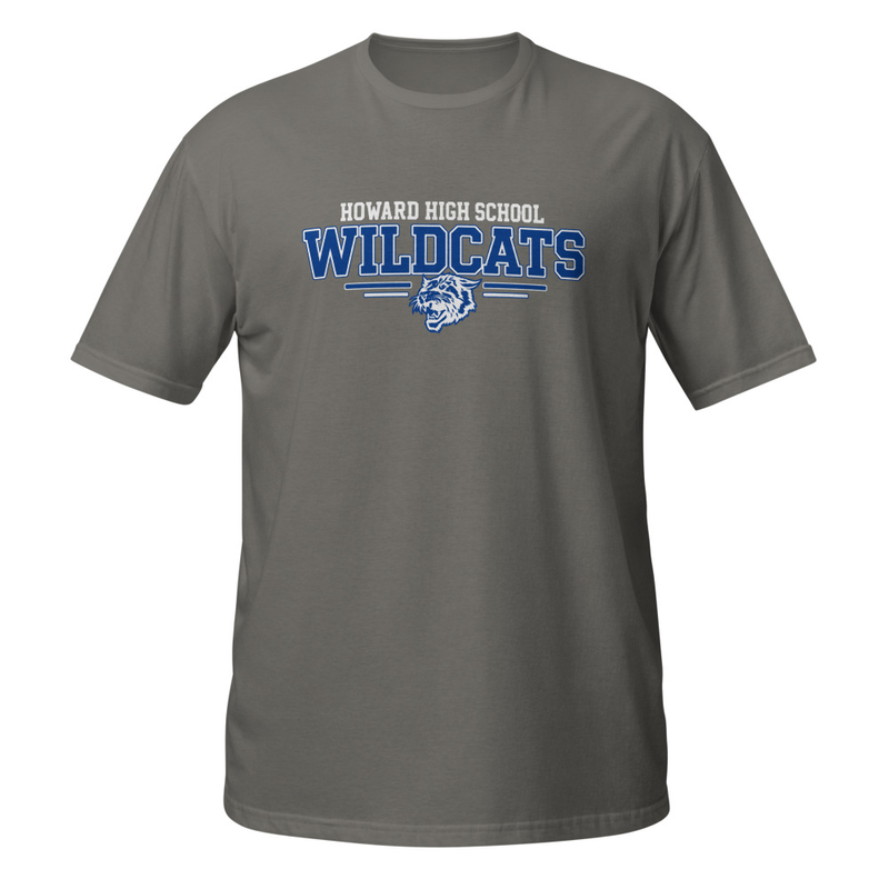 Howard Wildcats T-shirt – XL, Charcoal