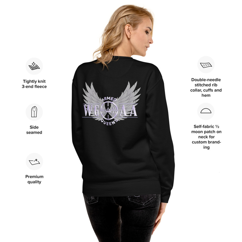 Unisex Premium Sweatshirt - Armed Queen Angels