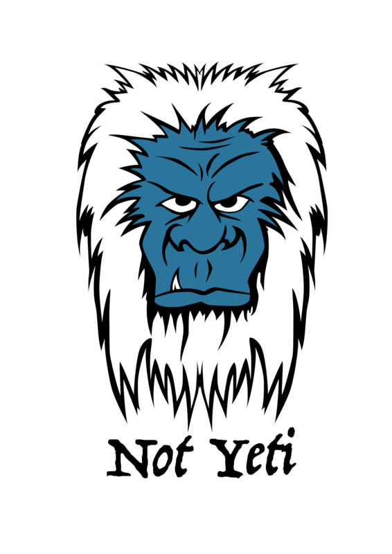 Not Yeti Hoodie — alternate view