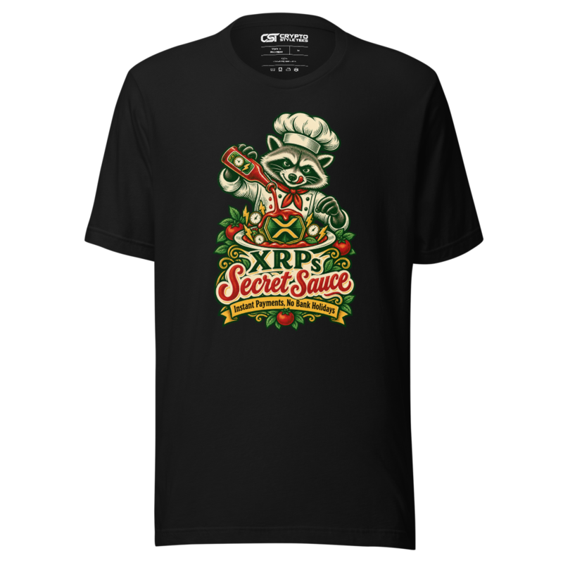 XRPs Secret Sauce Instant Payments, No Bank Holidays T Shirt