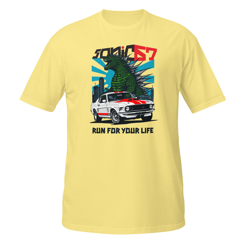 Sonic 67 Mustang Lizard Short-Sleeve Unisex T-Shirt
