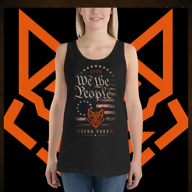 We the People — Betsy Ross 1776 | Tank Top — Front