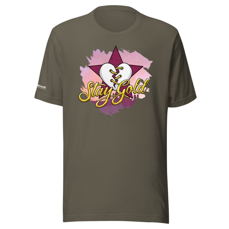 Stay Gold T-Shirt - Dark – XL, Army