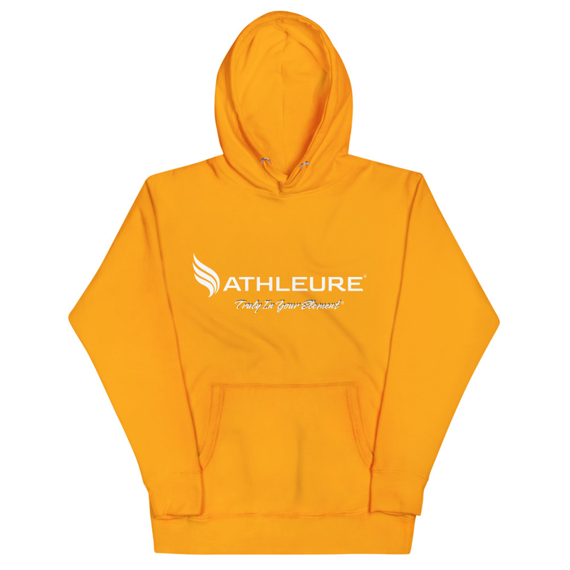 ATHLEURE® - Unisex Hoodie – S, Team Gold