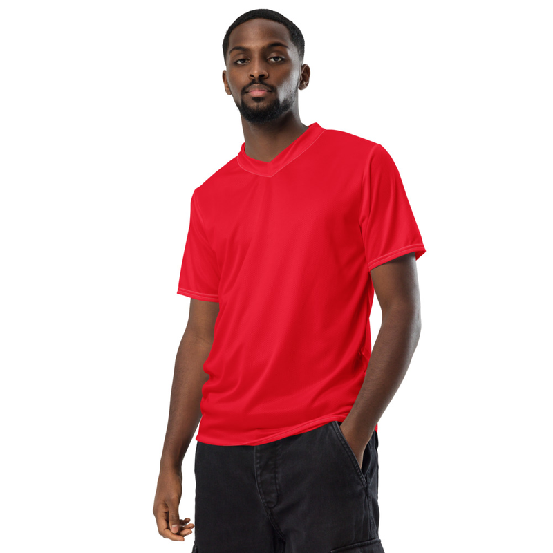 Kicxs Unisex Sports Jersey - Red