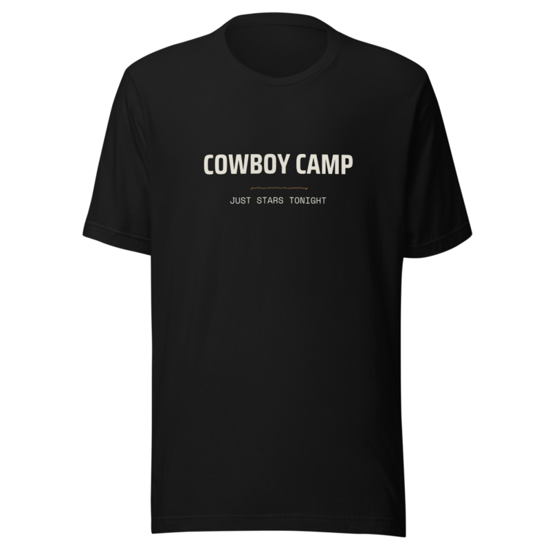 COWBOY CAMP Tee mockup