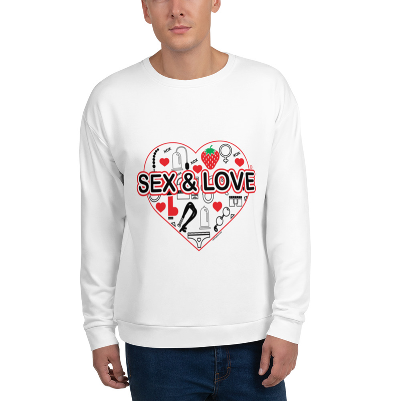 Sex & Love Icon Sweatshirt: A Bold Blend of Passion & Play