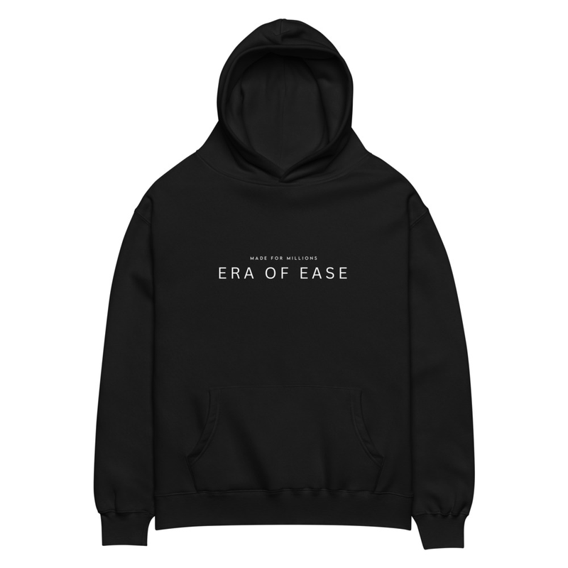 THIS is my Era of Ease™ Oversized Hoodie Black ( Unisex ) – S, Black