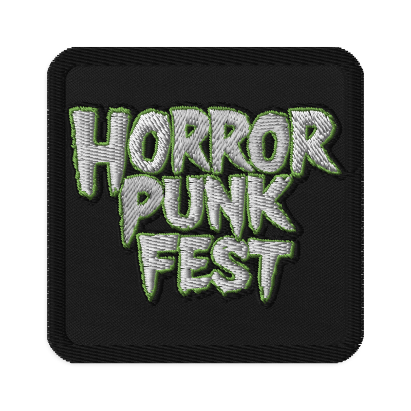 Horror Punk Fest Embroidered patch