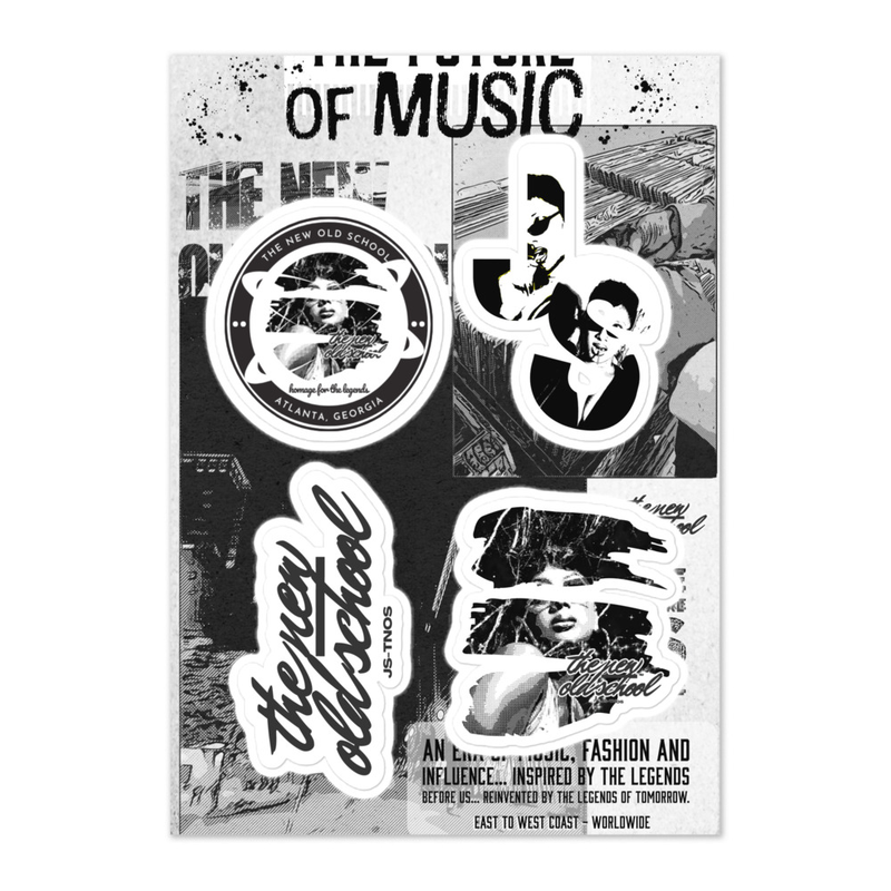 The New Old School Sticker Sheet