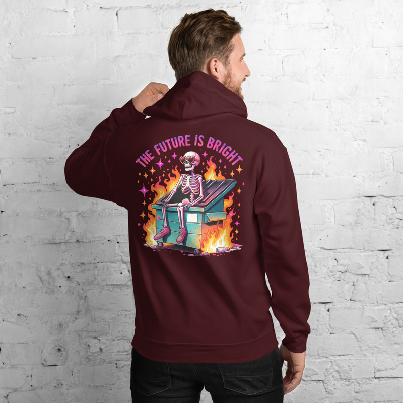The Future Is Bright – S, Maroon