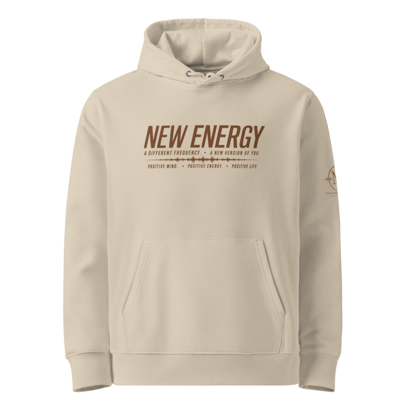 New Energy (Unisex essential organic hoodie)