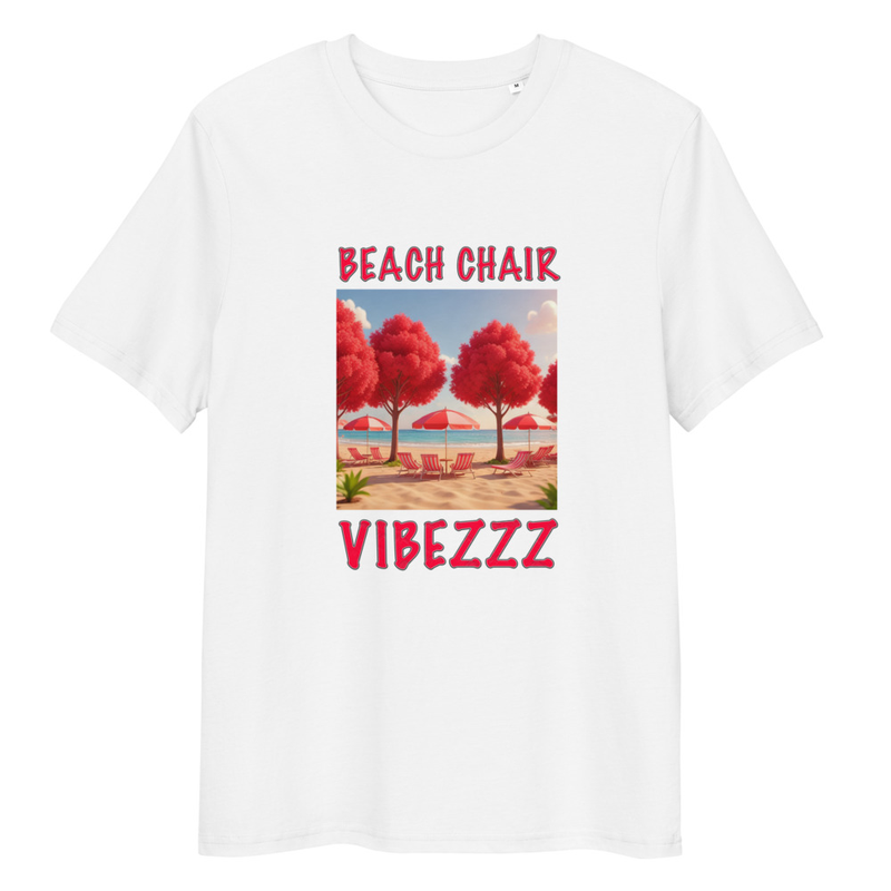 Beach Chair Vibezzz Unisex Organic Cotton Creator 2.0 T-Shirt