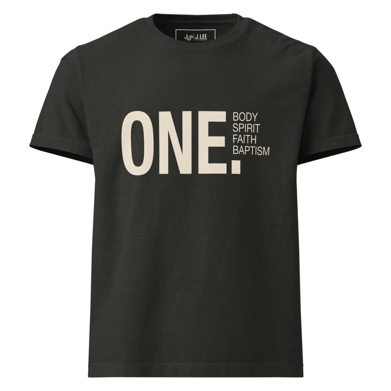 ONE. Unisex oversized t-shirt