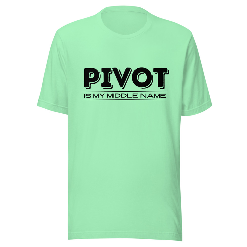 Pivot is my Middle Name - Light Tone – XS, Mint