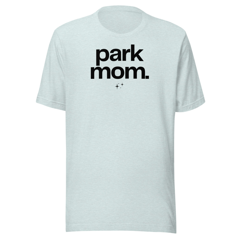 Park Mom Tee – 3XL, Heather Prism Ice Blue