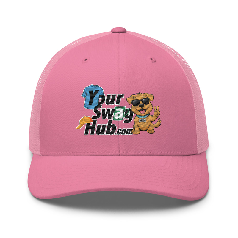 Your Swag Hub Trucker Cap – One size, Pink