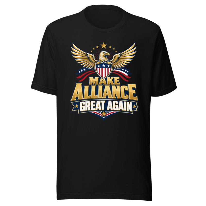 Visuel du produit T-shirt MAKE ALLIANCE GREAT AGAIN