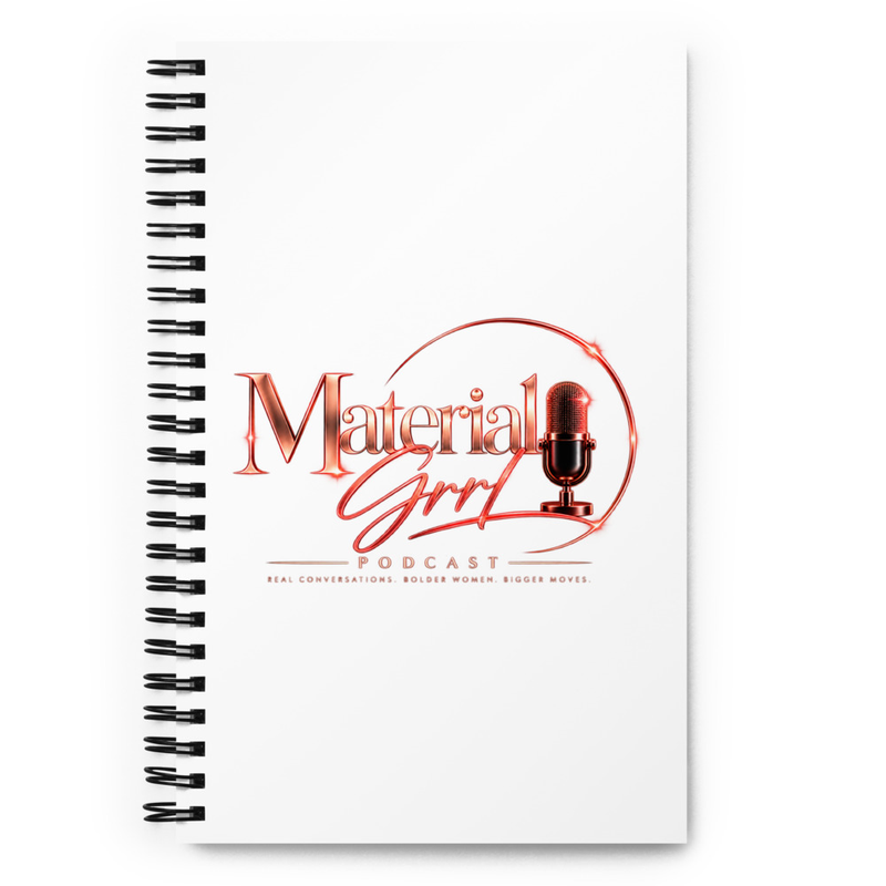 Material Grrl Spilling the Tea Notebook