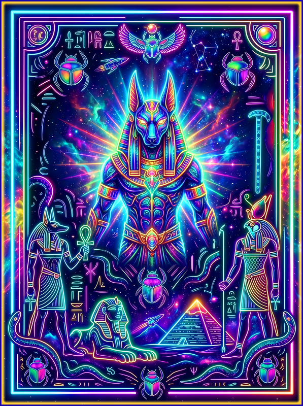 Kemetic Gods (Anubis) - Kemetic Gods (Anubis) / Black / S