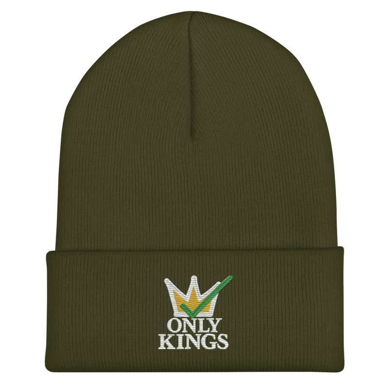 Cuffed Beanie – One size, Olive
