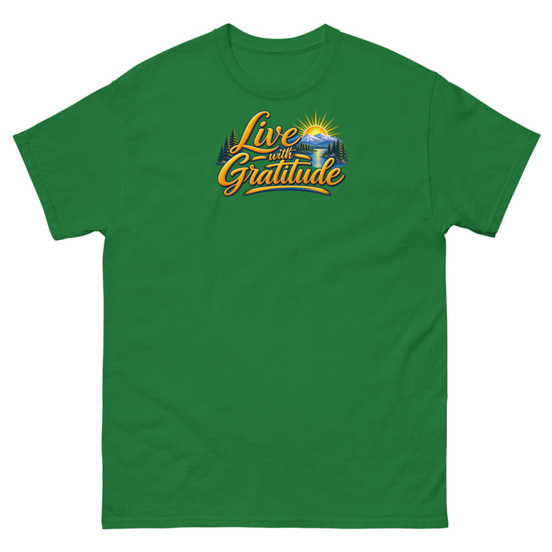 Live with Gratitude Unisex classic tee