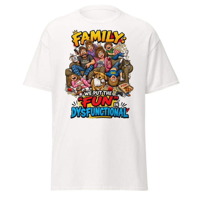 Dysfuntional Family – XL, White