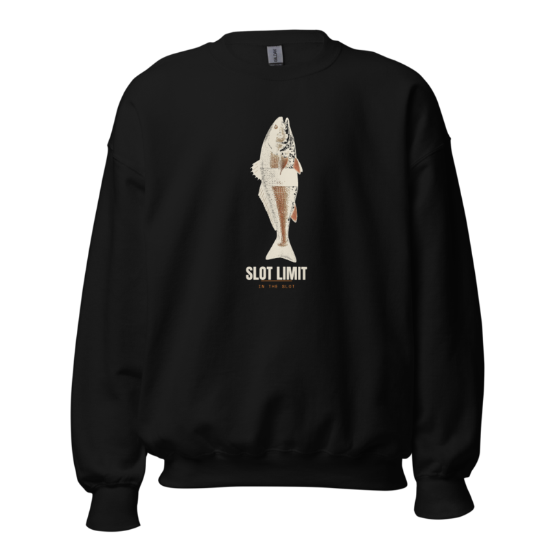 Slot Limit Crewneck — Kayak Fishing merch