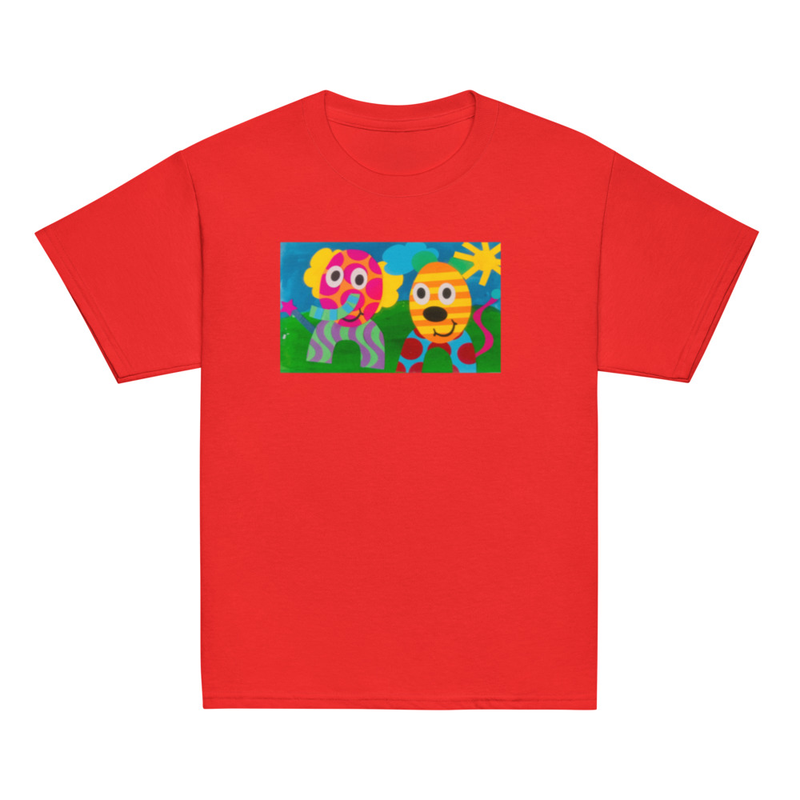 The Elephant & Cheetah - Youth Tee – Image 3