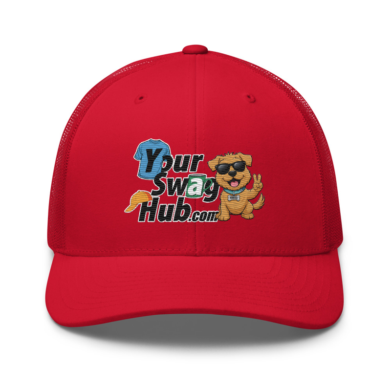 Your Swag Hub Trucker Cap – One size, Red