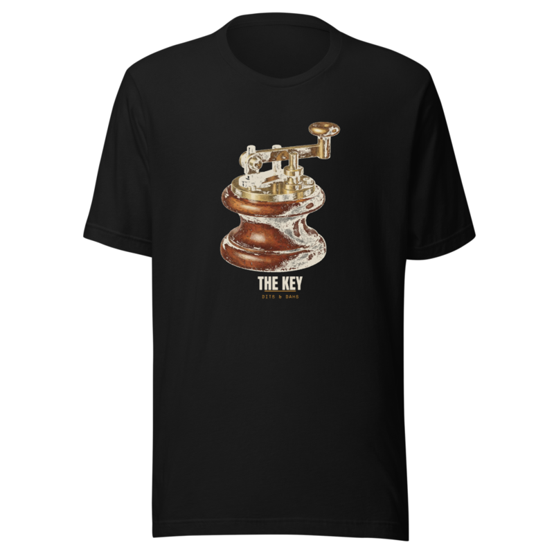 The Key Tee — Amateur Radio merch