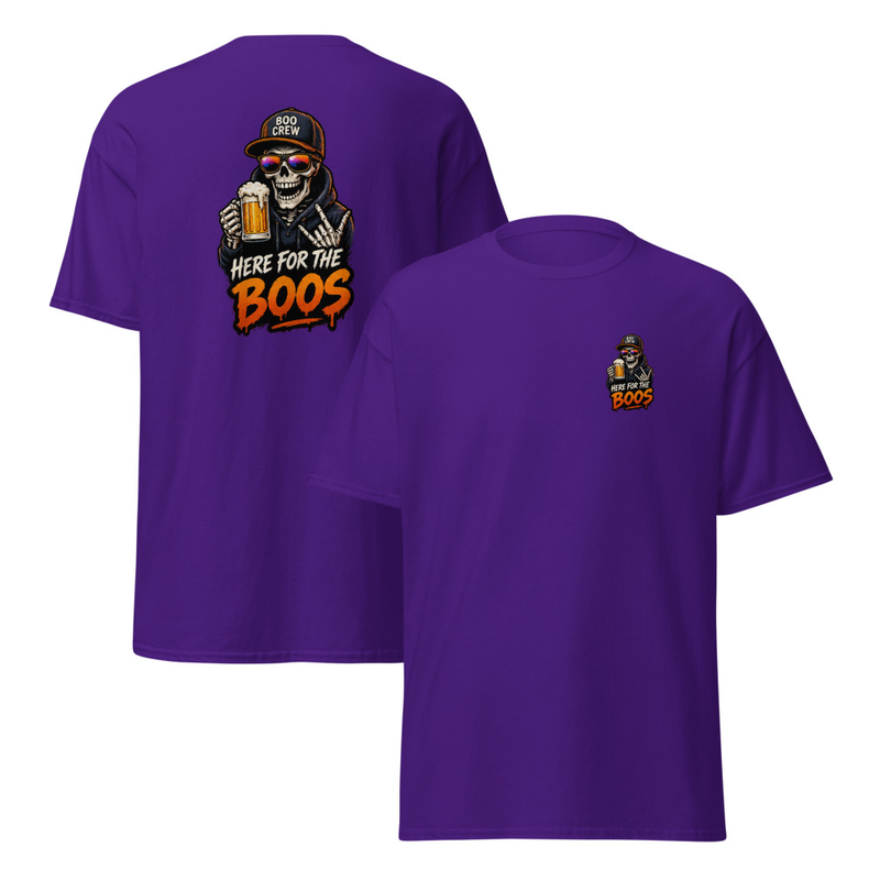 BMT Apparel Here for the Boos Unisex classic tee – L, Purple