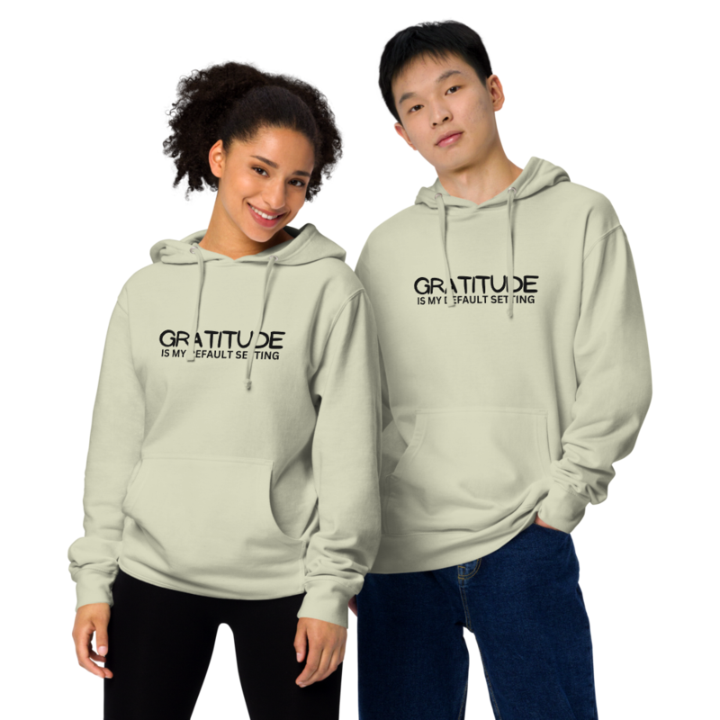 Unisex midweight hoodie – S, Dusty Sage