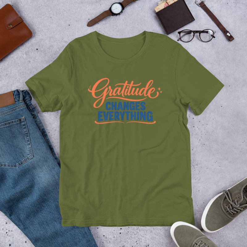 Gratitude Changes Everything 2026 – XL, Olive