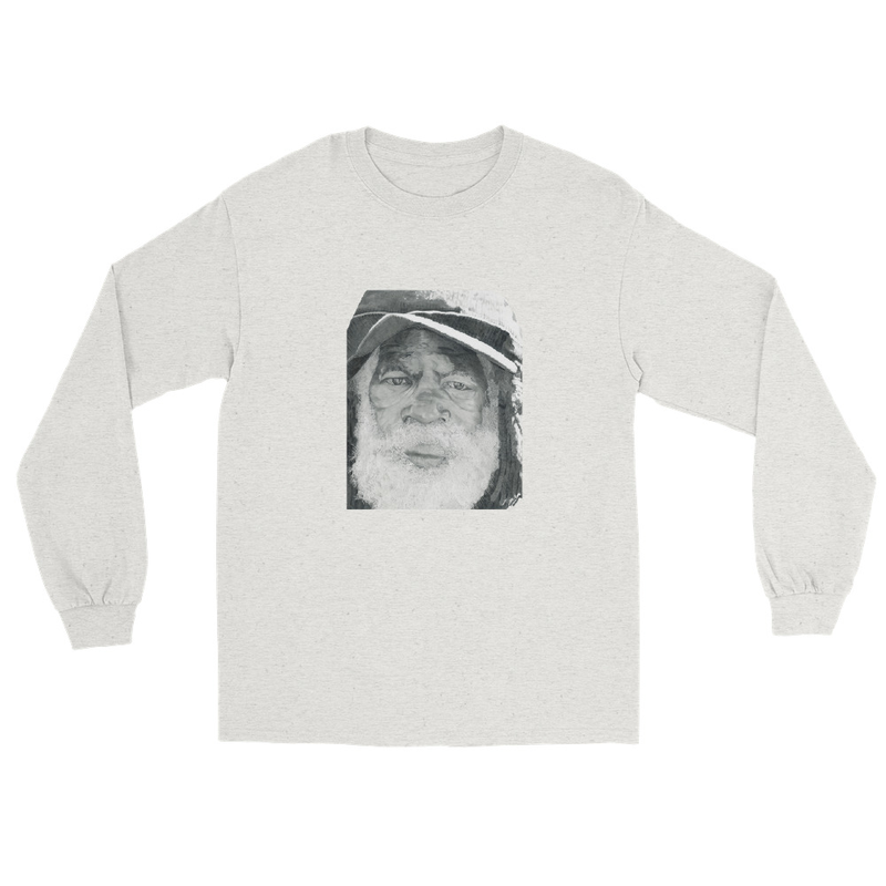 Under the Bridge - Unisex Long Sleeve Shirt – XL, Ash