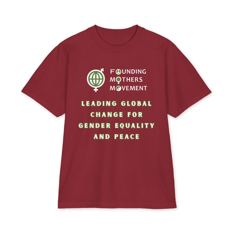 FMM Change Unisex max heavyweight short sleeve – S, Burgundy