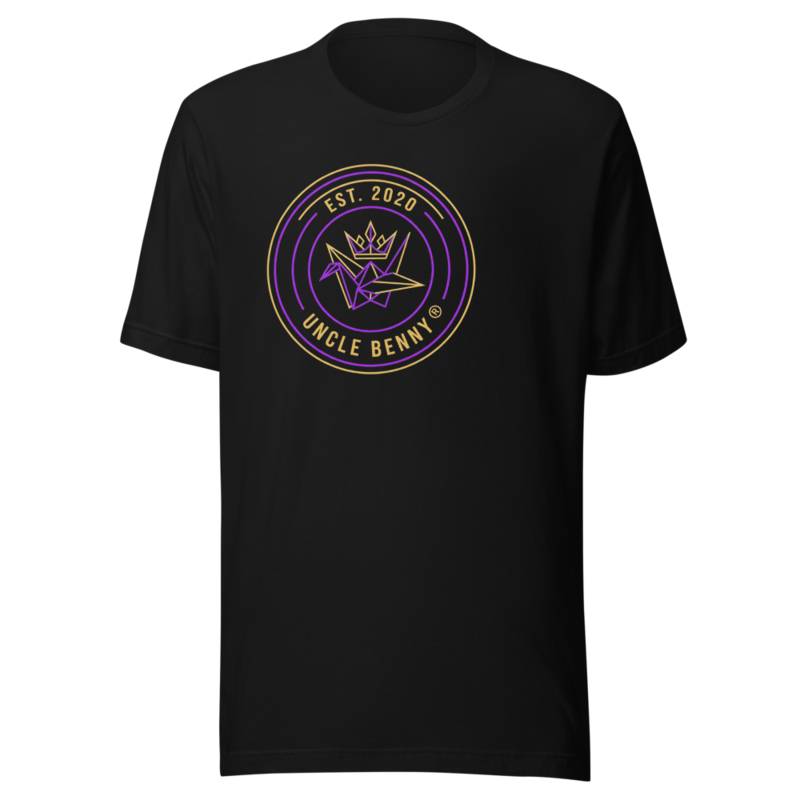 Uncle Benny ® Royal Monarch II T-Shirt Neon Purple EST 2020