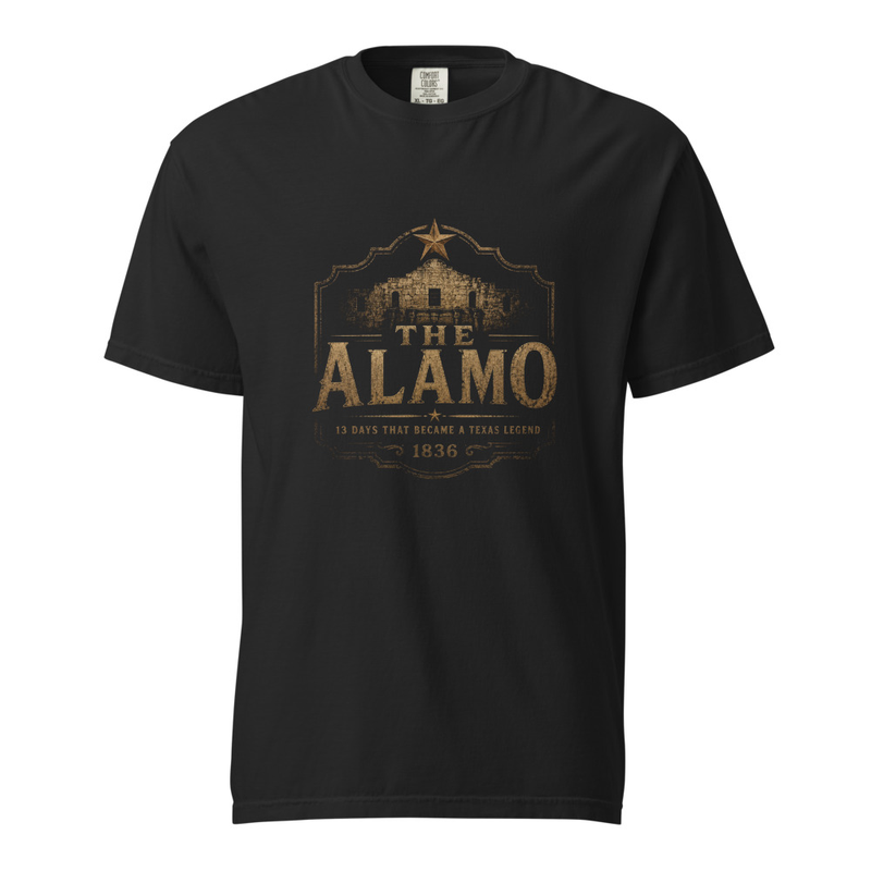 The Alamo Heavyweight Garment-Dyed T-Shirt