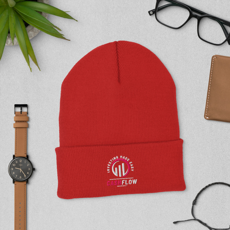 Cashflow Beanie v.2 – One size, Red