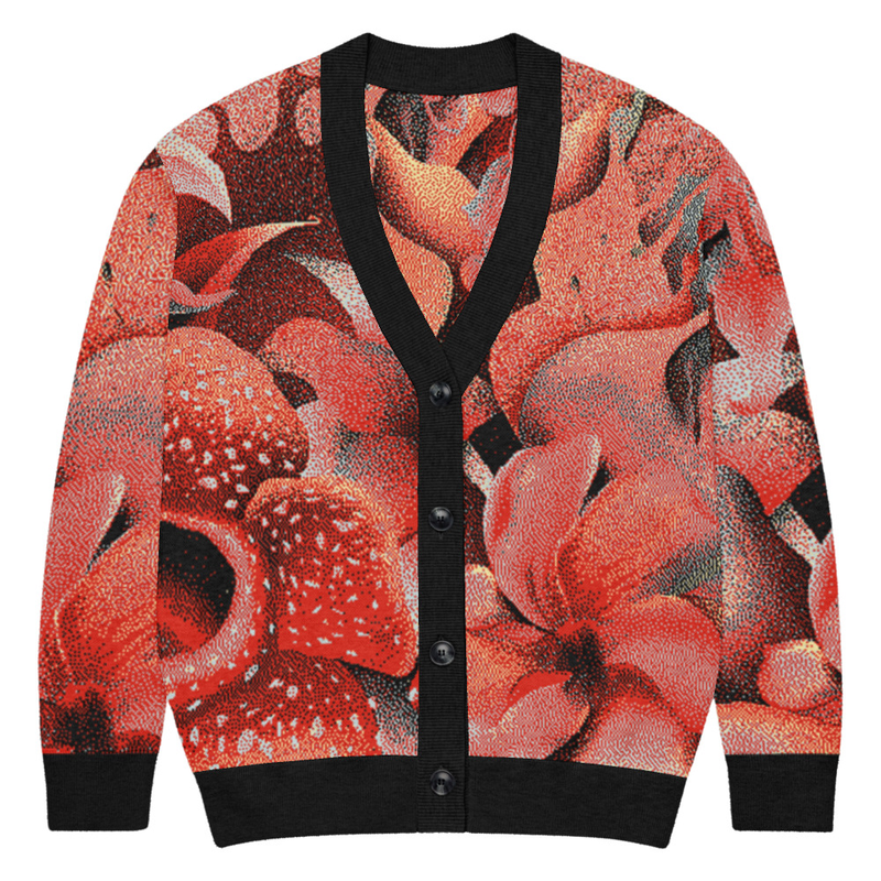 Overgrown - Unisex Knitted Cardigan