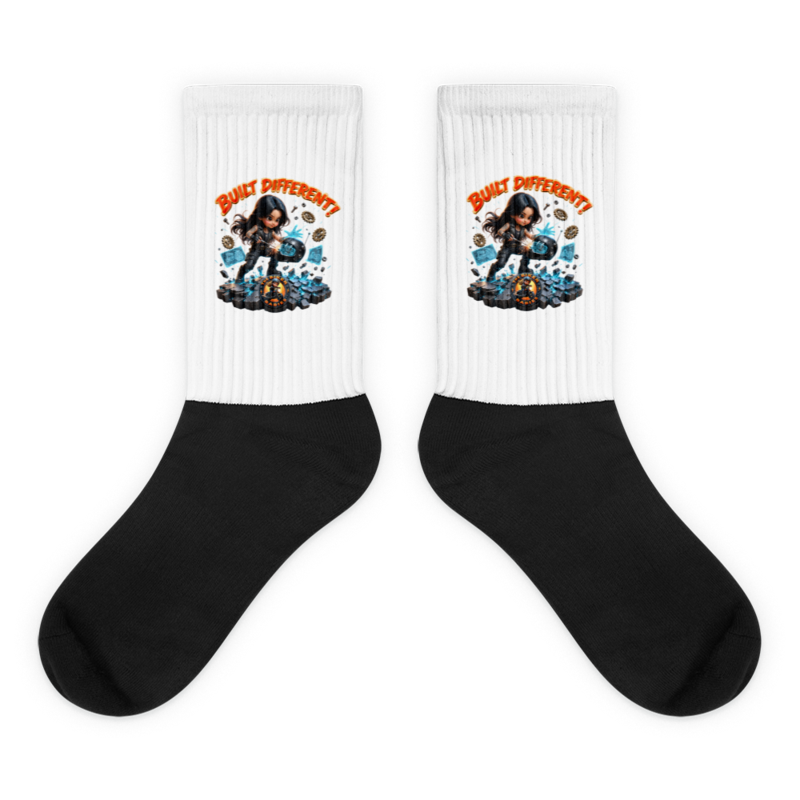 Amara Built Different Socks
