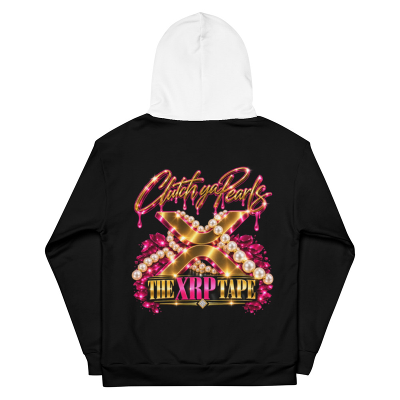 Clutch ya Pearls Hoodie (blk/wh)