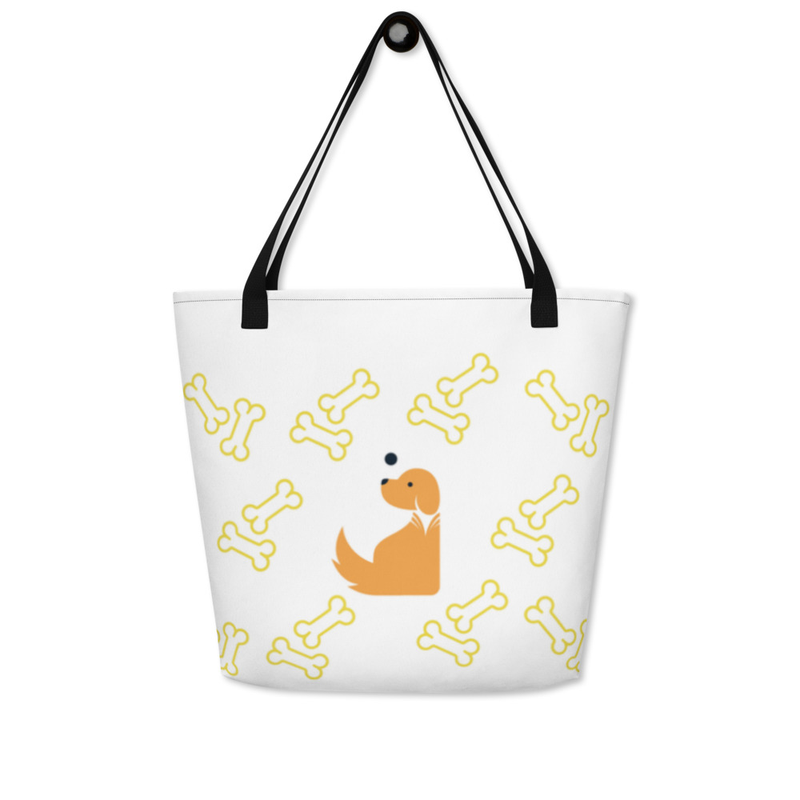All-Over Print Large Tote Bag