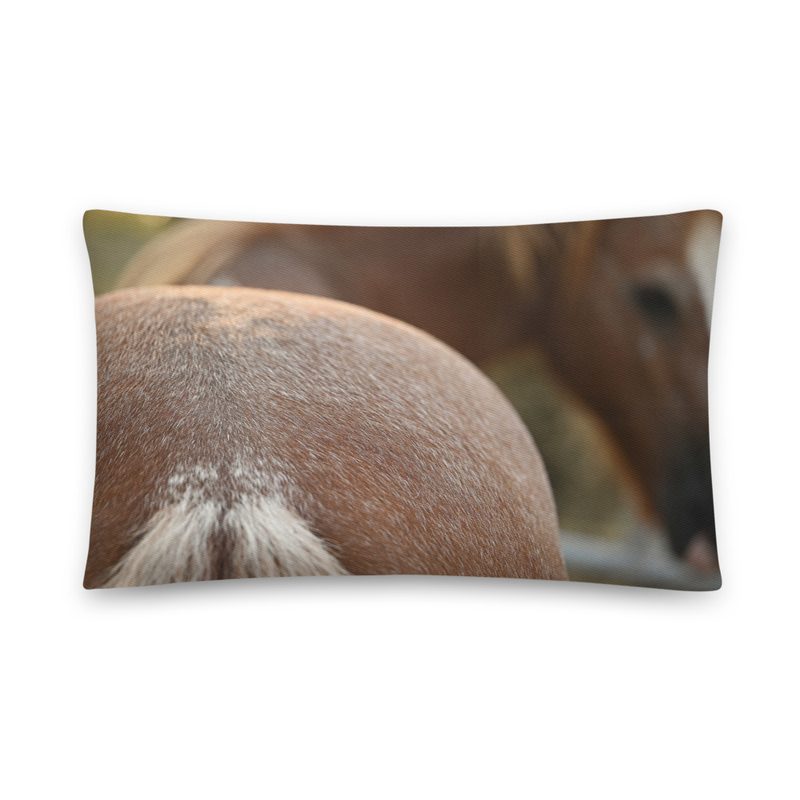 Pony Cotton pillow 20″×12″